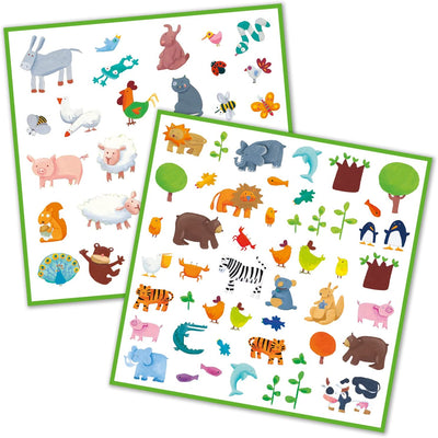 Stickers animaux - Djeco