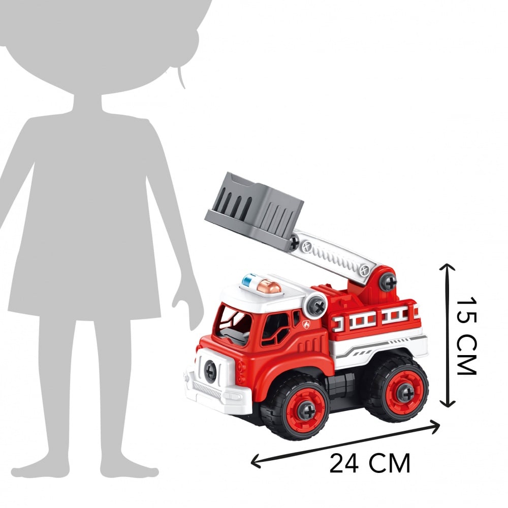 Camion de pompier radiocommandé - 123 Famille