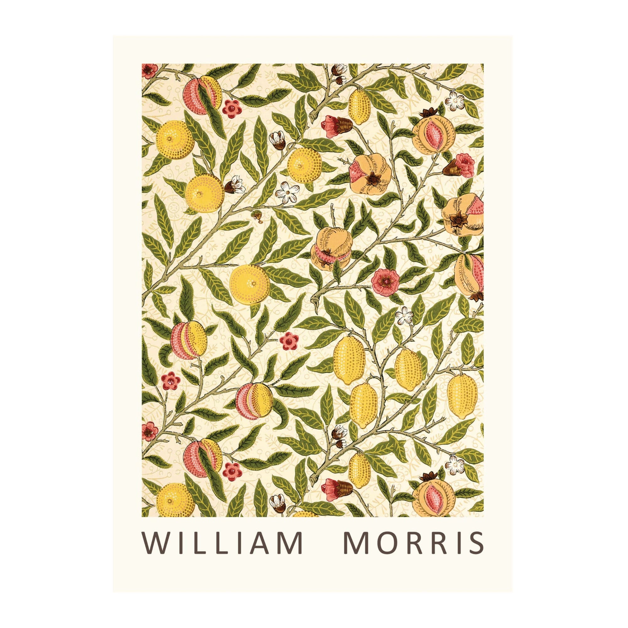 Affiche William Morris Lemons