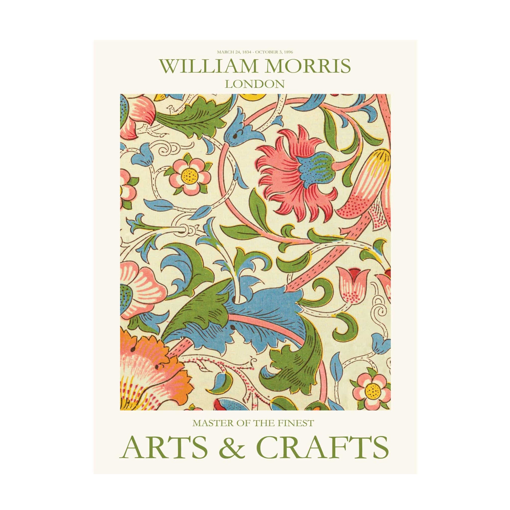 Affiche William Morris Arts and Crafts 3