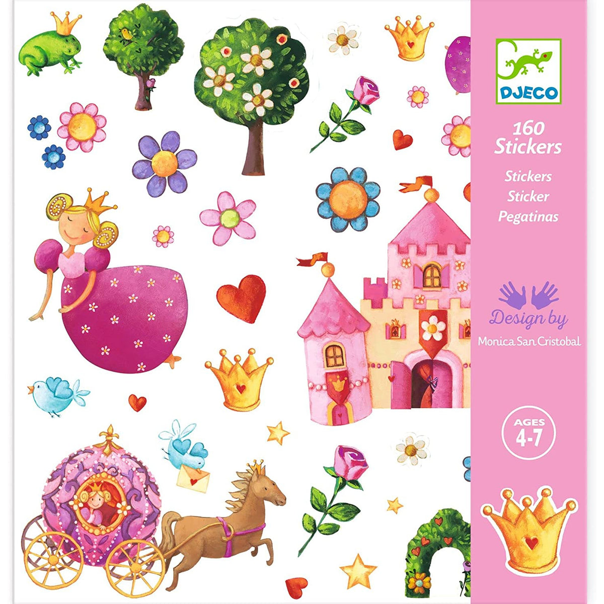 Stickers Princesse Marguerite - Djeco