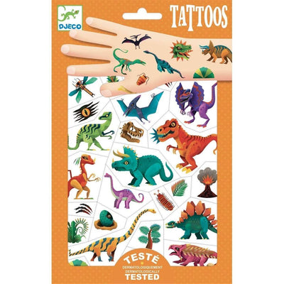 Tatouages - Dinosaures - Djeco