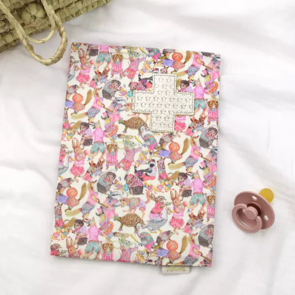 Protège carnet santé  Liberty Lisette - Barnabé aime le café