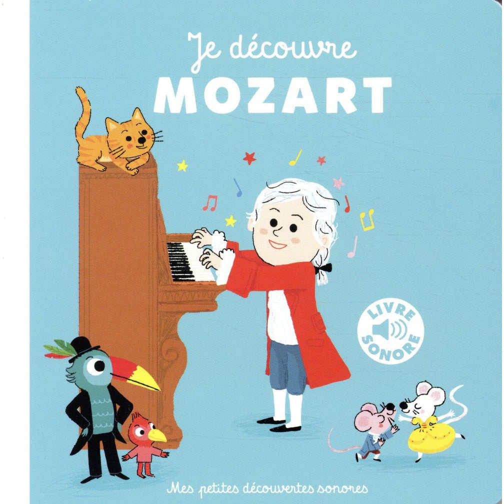 Livre sonore - Je découvre Mozart - 123 Famille