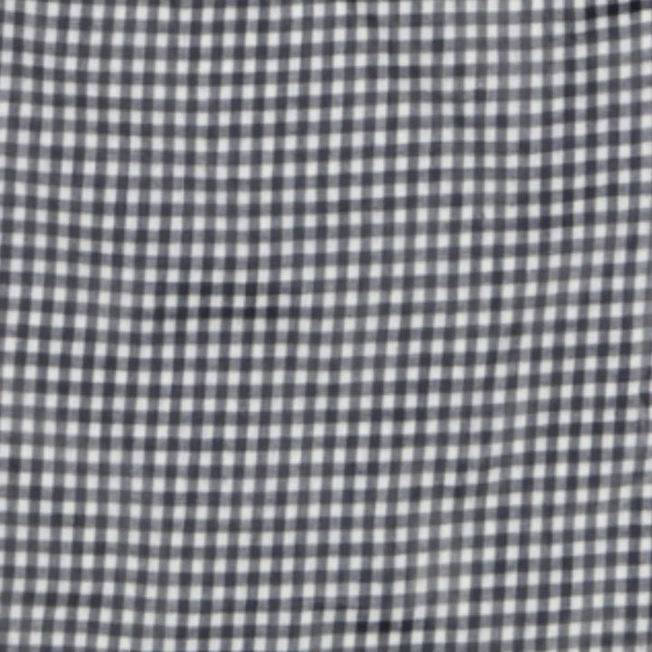 Bavoir tablier - Vichy bleu marine - Les Juliettes