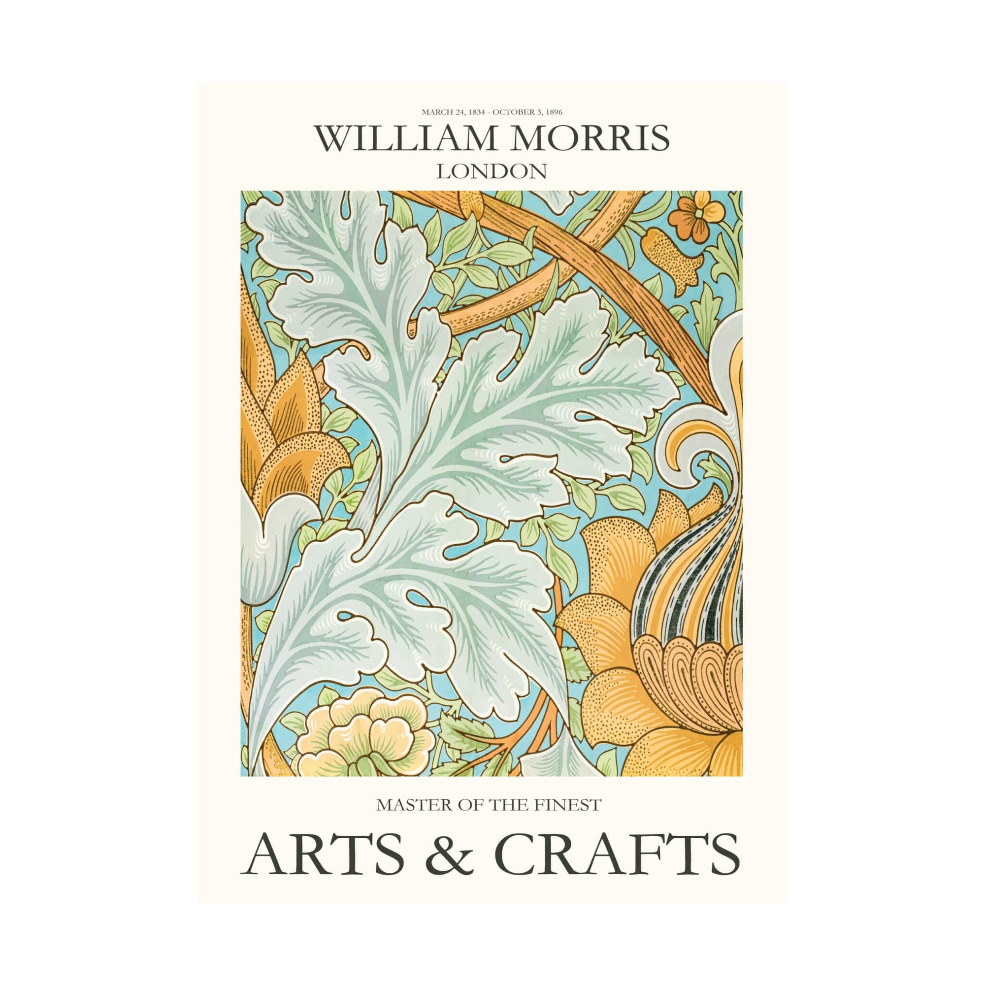 Affiche William Morris Arts and crafts