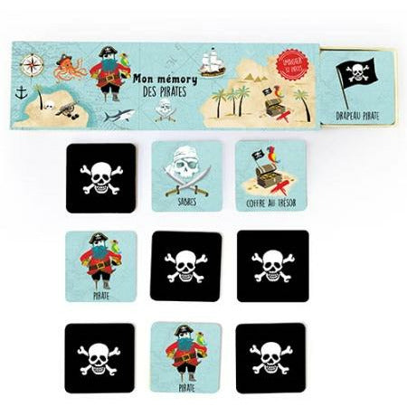 Mémory des pirates - Cartes d'Art