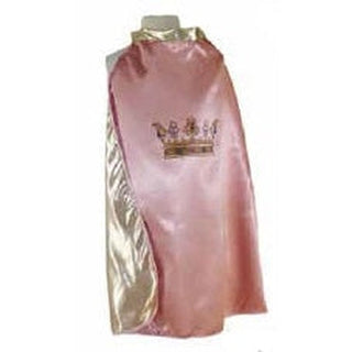 Cape princesse réversible rose et or - Le Panache blanc