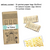 Calendrier de l'Avent 24 maisons - Kit DIY