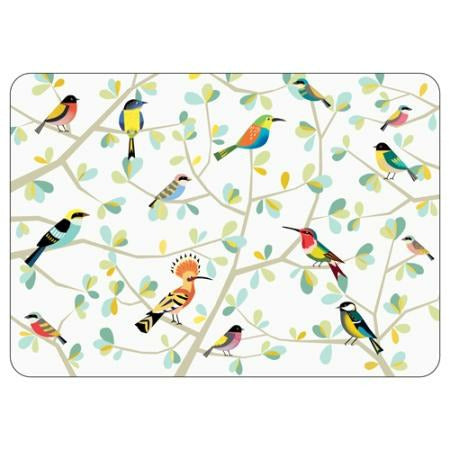 Set de table oiseaux - Cartes d'Art