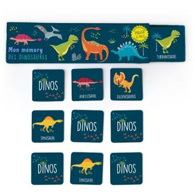 Mémory des dinosaures - Cartes d'Art