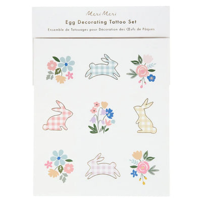Tatouages pour décoration des œufs de Pâques - Meri Meri