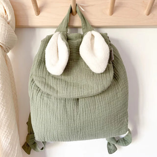 Sac à dos lapinou - Kaki - Les Juliettes