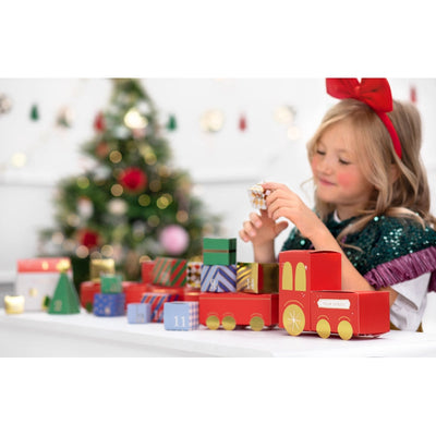 Calendrier de l'Avent - train