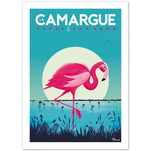 Affiche Camargue - 30 x 40 cm - Marcel