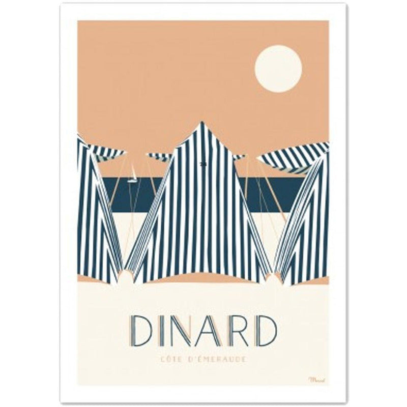 Affiche Dinard - 30 x 40 cm - Marcel