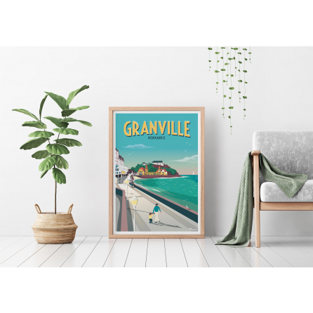 Affiche Granville - 30 x 40cm - Marcel
