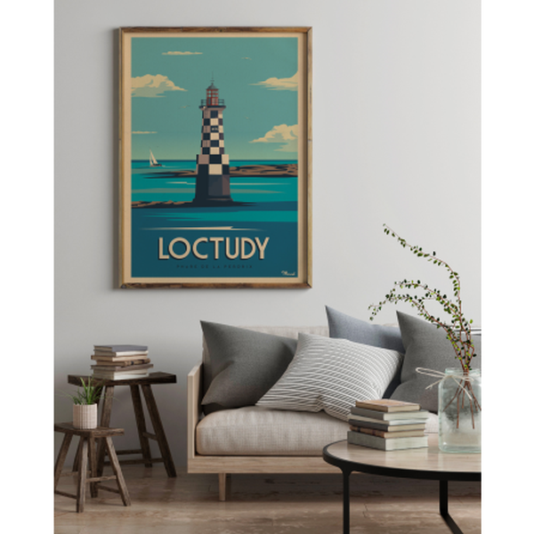 Affiche Loctudy - 30 x 40 cm - Marcel