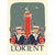 Affiche Lorient - 30 x 40 cm - Marcel
