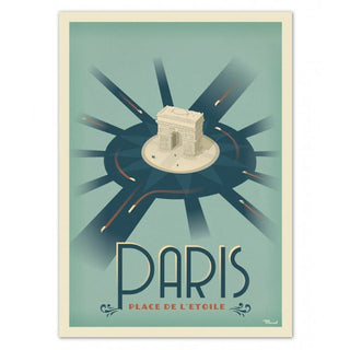 Affiche Paris Etoile - 50 x 70 cm - Marcel