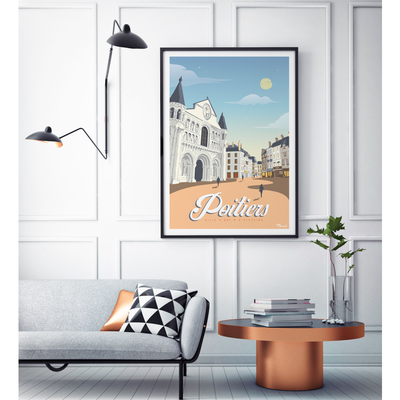 Affiche Poitier - 30 x 40cm - Marcel