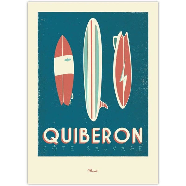 Affiche Quiberon - 30 x 40 cm - Marcel