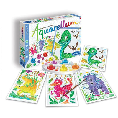 Aquarellum junior - Dinosaures - SentoSphère