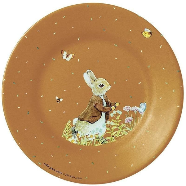 Assiette Pierre Lapin caramel