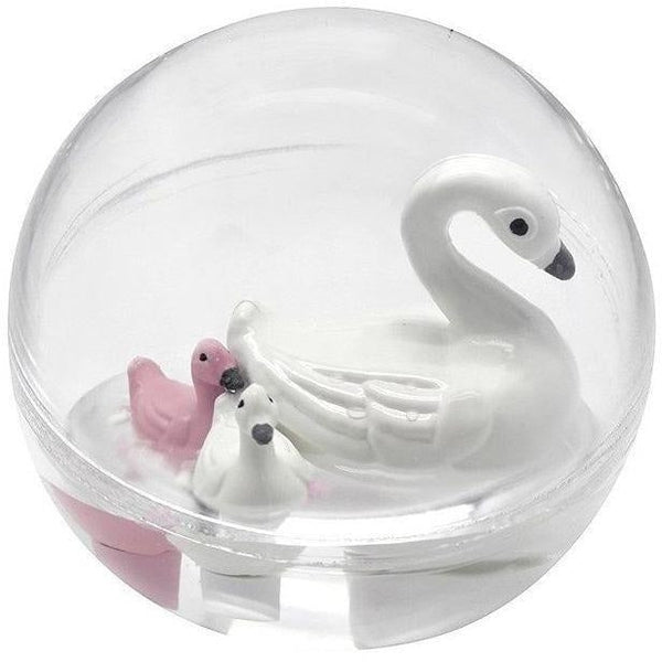 Bulle famille Cygne Jeu de bain