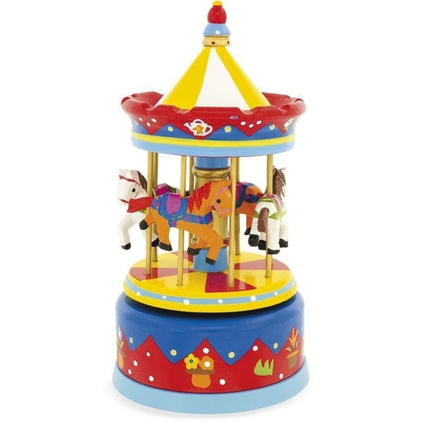 Carrousel musical rouge