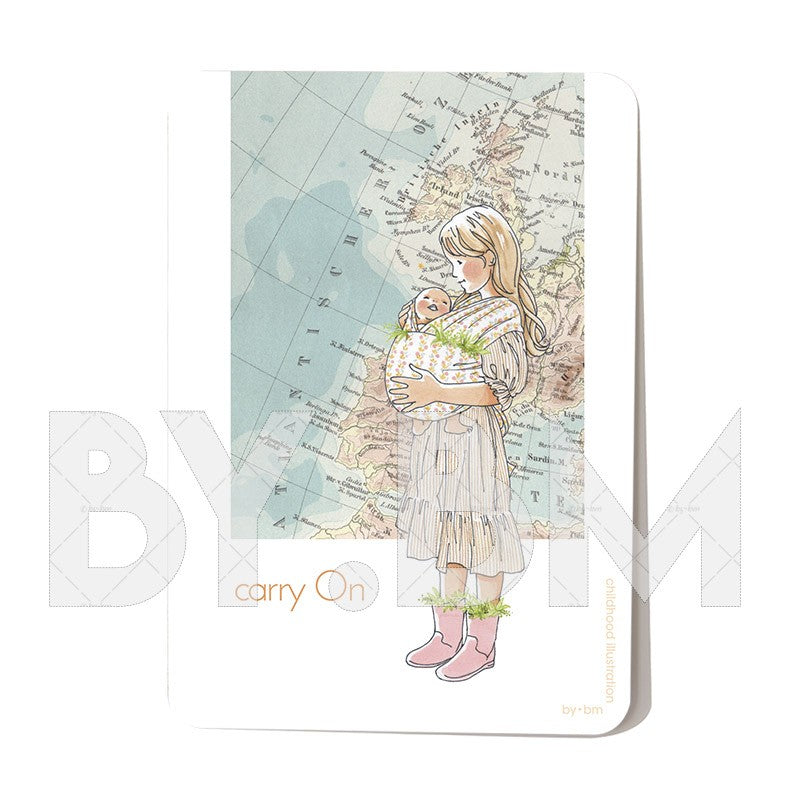 Carte postale - Carry On - By BM