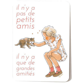 Carte postale Les bons amis - By Bm