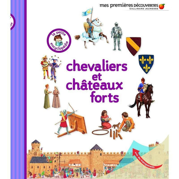 Chevaliers et châteaux forts - La petite encyclopédie - Gallimard jeunesse