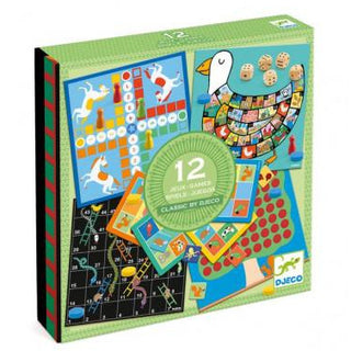 12 jeux classiques - Djeco
