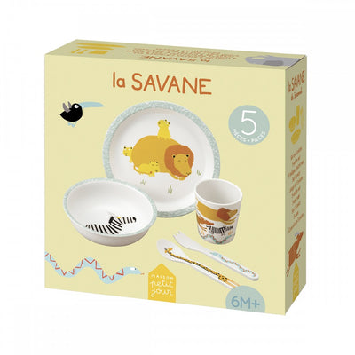 Coffret cadeau 5 pièces - La Savane - Petit jour
