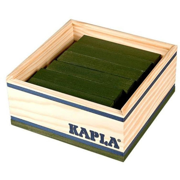 Coffret de 40 planchettes Kapla vertes