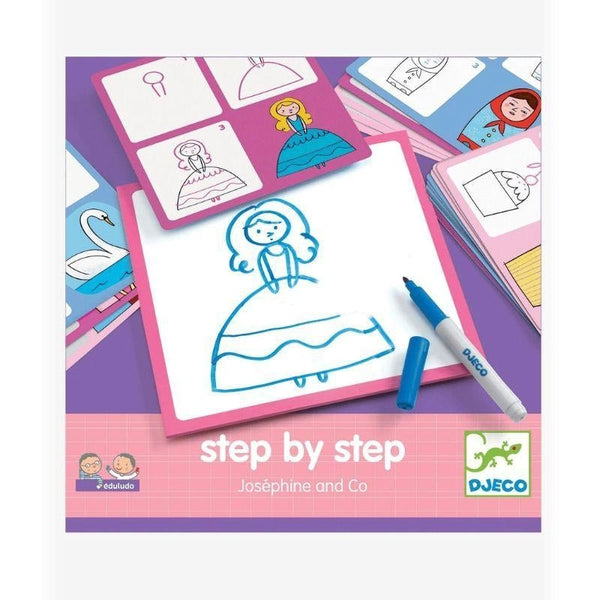 Coffret Step by step - Joséphine and Co - Djeco