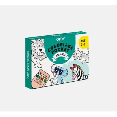 Coloriage de poche - Animaux - Omy