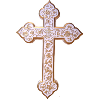 Croix Viterbo dorée - Villa d'Elba