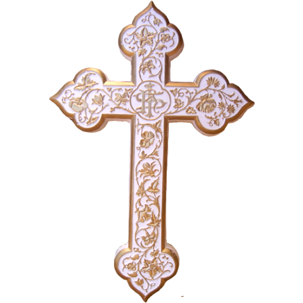 Croix Viterbo dorée - Villa d'Elba