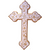 Croix Viterbo dorée - Villa d'Elba