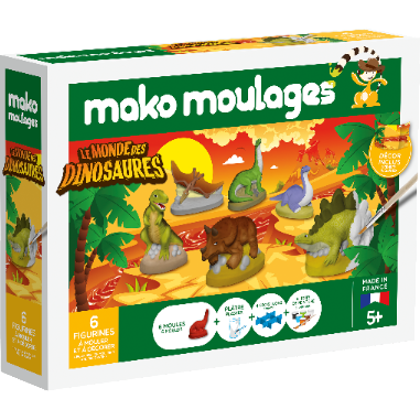 Coffret Le monde des dinosaures - Mako moulages