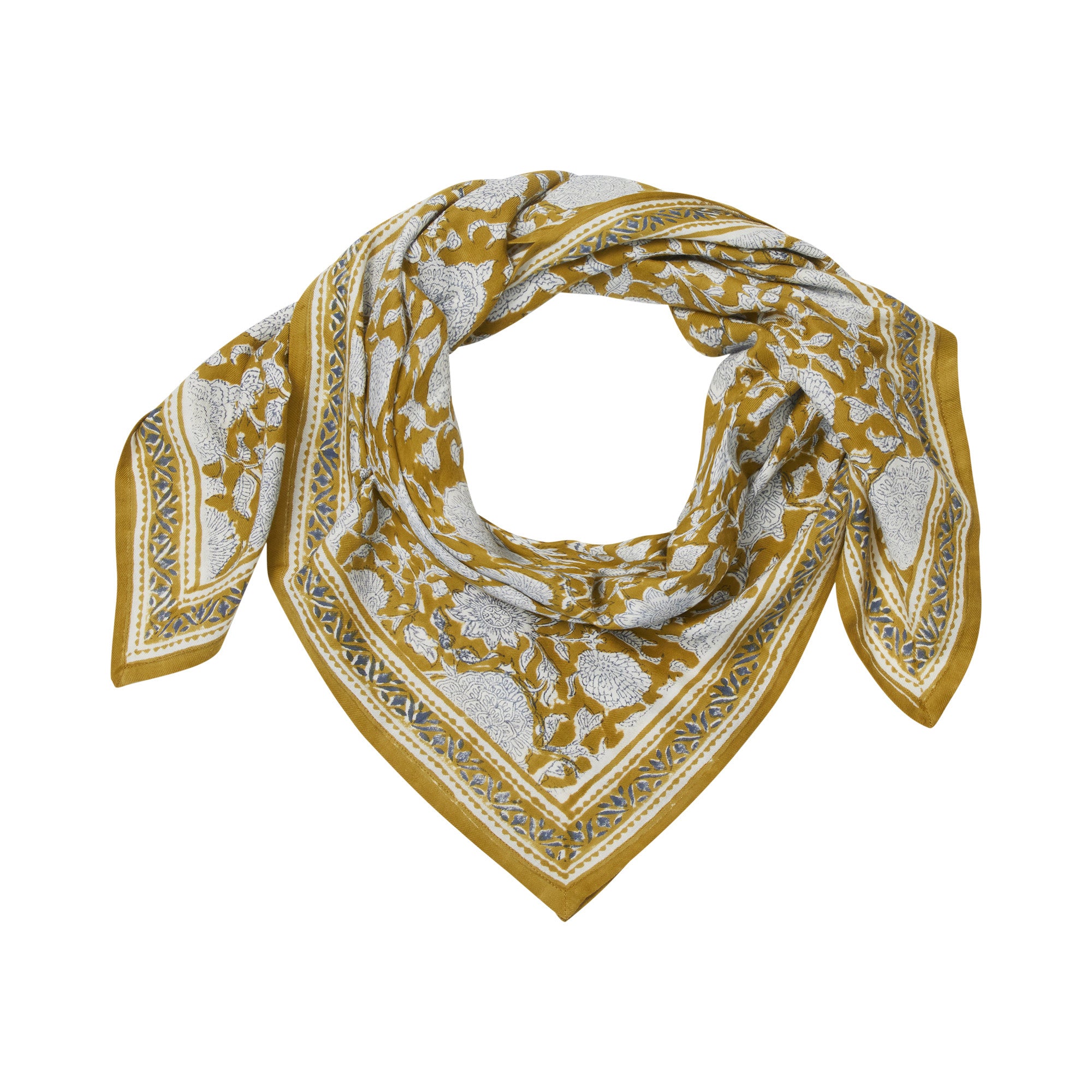 Foulard Tupia absynthe L