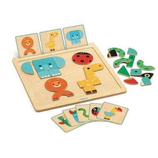 Geobasic jeu magnétique Djeco