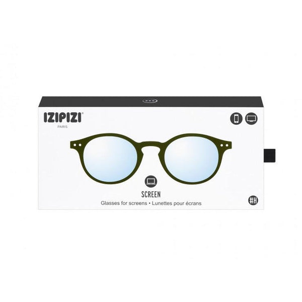 Lunettes pour écran - Adolescent - Kaki Green - Forme #H - Izipizi