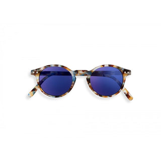 Lunettes Blue Tortoise Blue Mirror Lenses #H- Izipizi