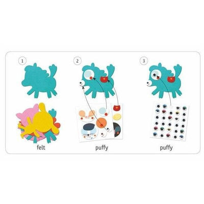 J'aime les Animaux - Stickers - Djeco