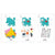 J'aime les Animaux - Stickers - Djeco