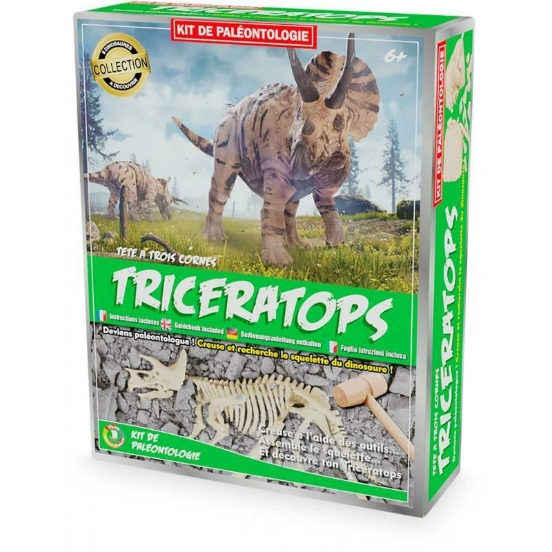 Kit de paléontologie - Triceratops - Ulysse