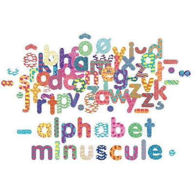 Magnets Alphabet minuscule - 81 pièces - Vilac